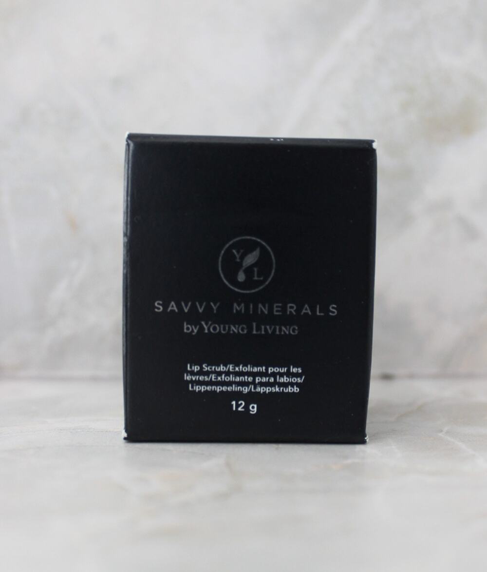 Savvy Minerals By Young Living Poppy Seed Lip Scrub 12 g New With Box